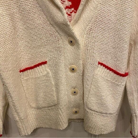 NWT Anthropologie Maeve Lobster Cardigan XS-Rare Find - Picture 5 of 8